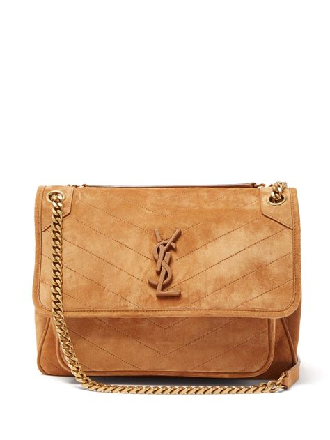 ysl leather and suede bag|ysl handbags official site.